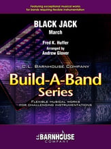 Black Jack March Concert Band sheet music cover